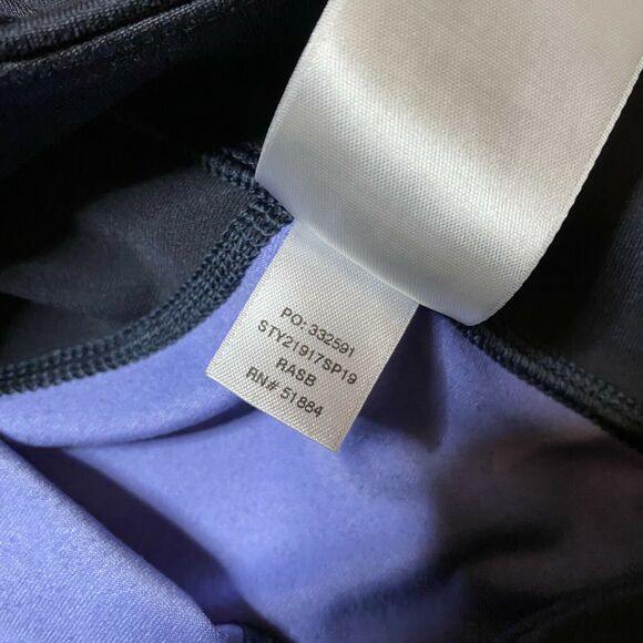 Patagonia Women's Size XS Centered Crops Rain Fern / Smolder Blue Leggings - Picture 7 of 12